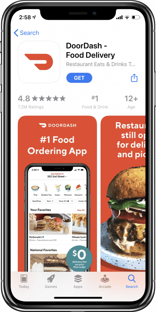 App Store product page_DoorDash